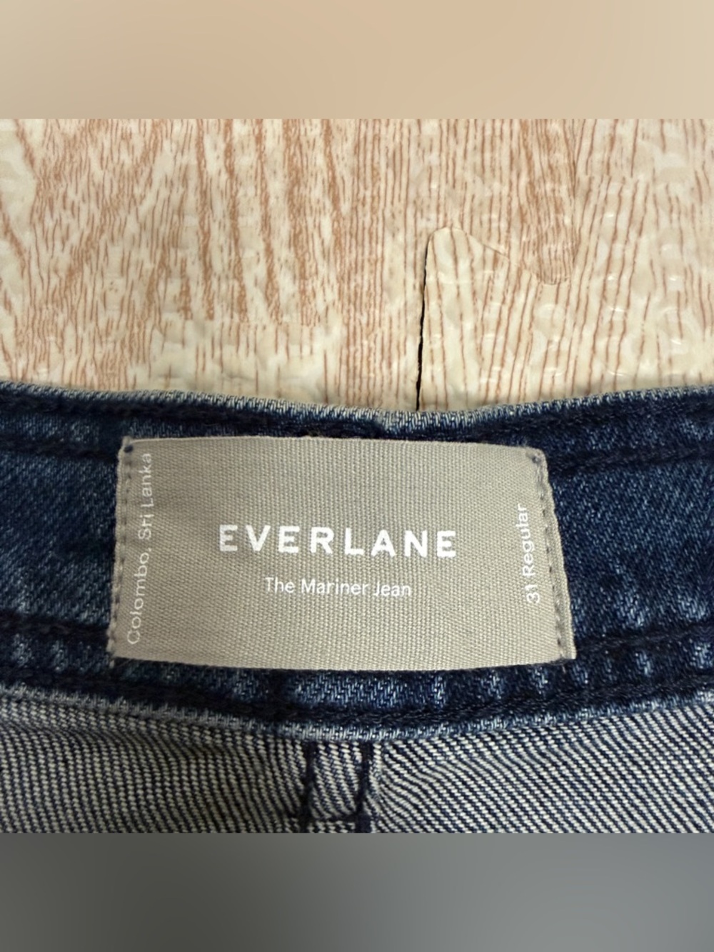Everlane Women’s The Mariner Wide Leg Baggy Jeans In Vintage Indigo Size 31 X 28 - Picture 13 of 13